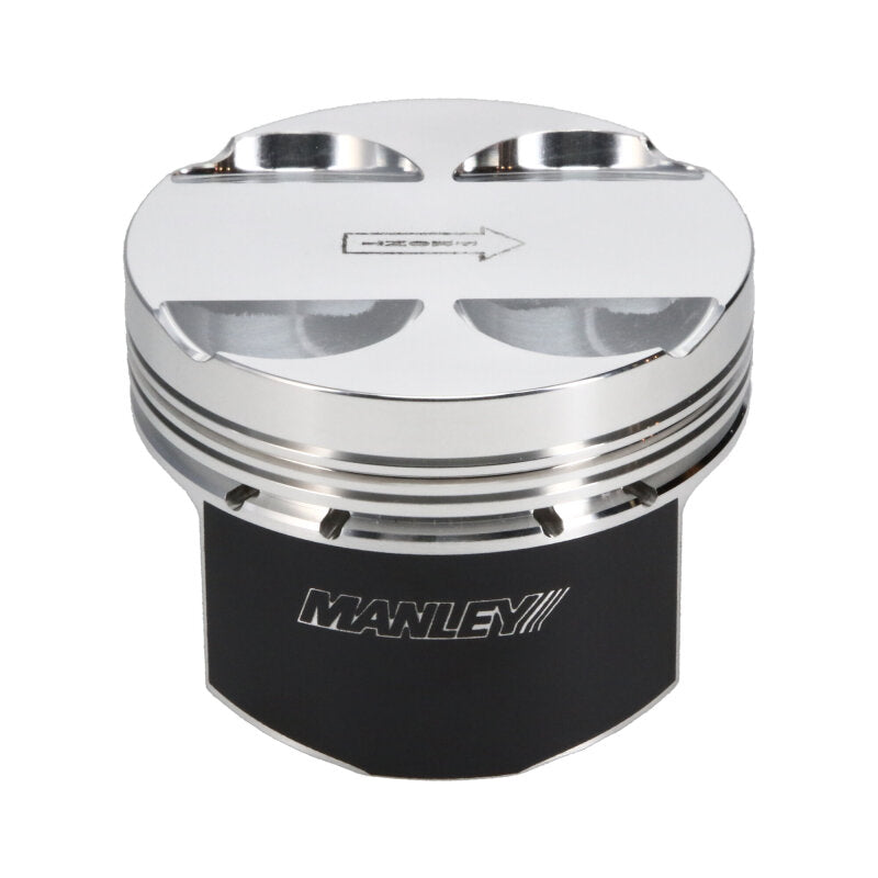 Manley Mitsubishi 4G63T 86.5mm (+1.5mm) -2cc Dome Extreme Duty Platinum Series Pistons w/ Rings Piston Sets - Forged - 4cyl Manley Performance