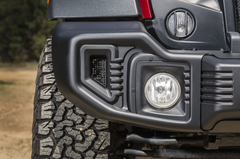 Rugged Ridge Spartacus Front Bumper Black 07-18 Jeep Wrangler Bumpers - Steel Rugged Ridge