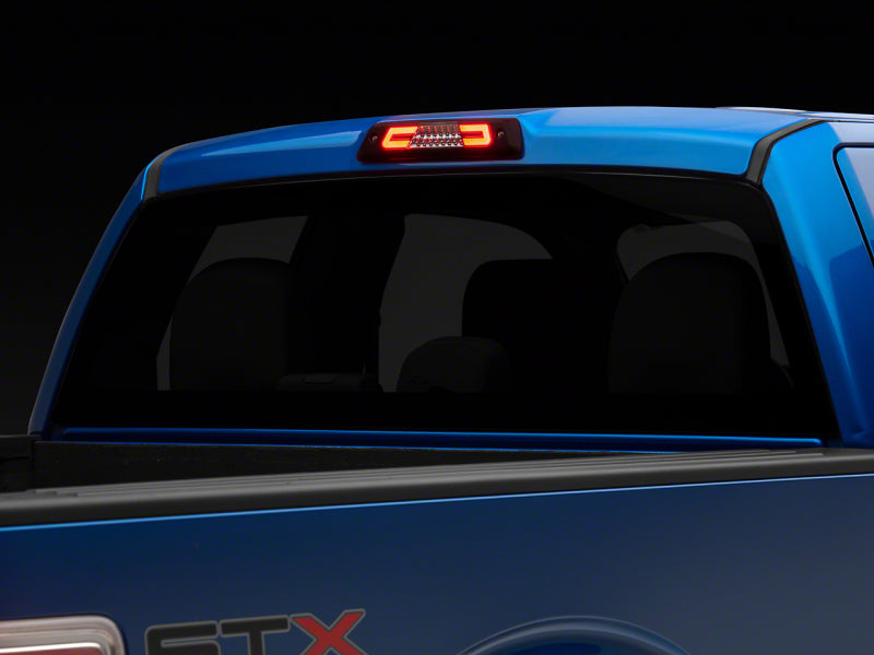 Raxiom 09-14 Ford F-150 Excluding Raptor Axial Series LED Ring Third Brake Light Clear Brake Lights Raxiom