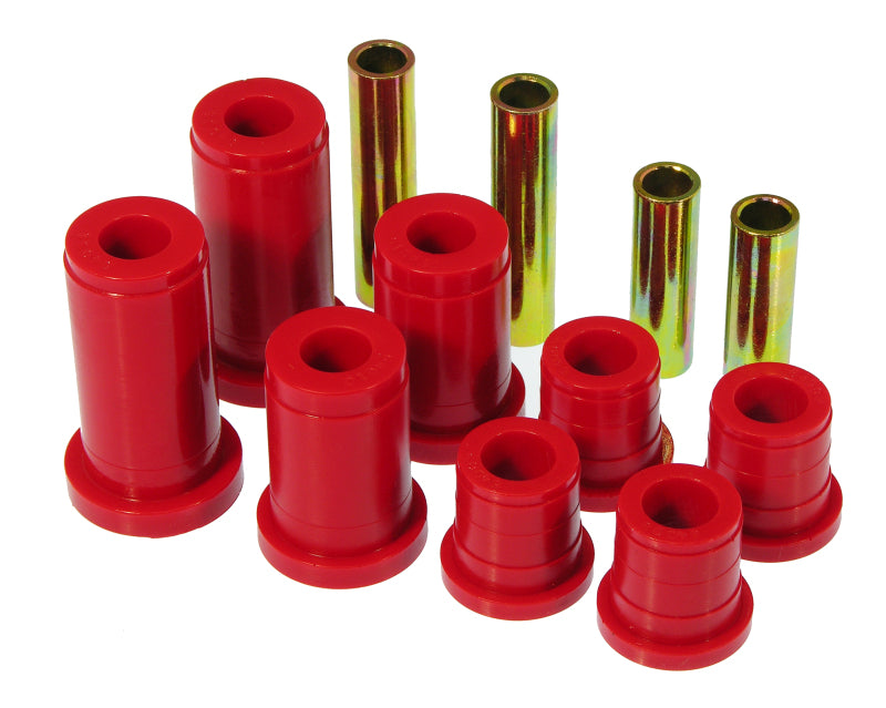 Prothane 88-98 Chevy K10/20/30 4WD PU Control Arm Bushings - Red Bushing Kits Prothane