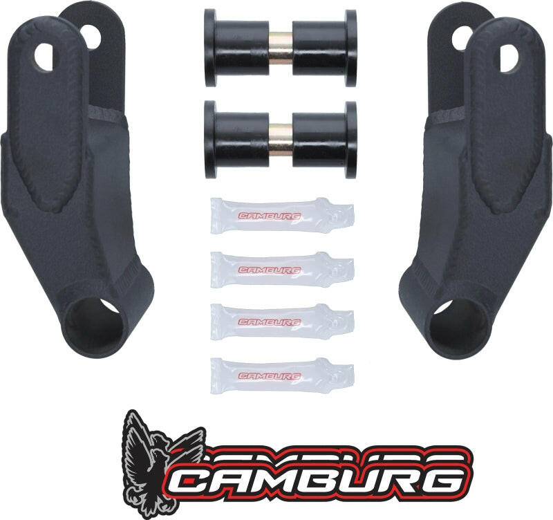 Camburg 10-14 Ford Raptor/ 04-14 F-150 / 80-96 F-150 4wd / 80-96 Bronco MIG Shackles (1.5in. extnd) Leaf Springs & Accessories Camburg