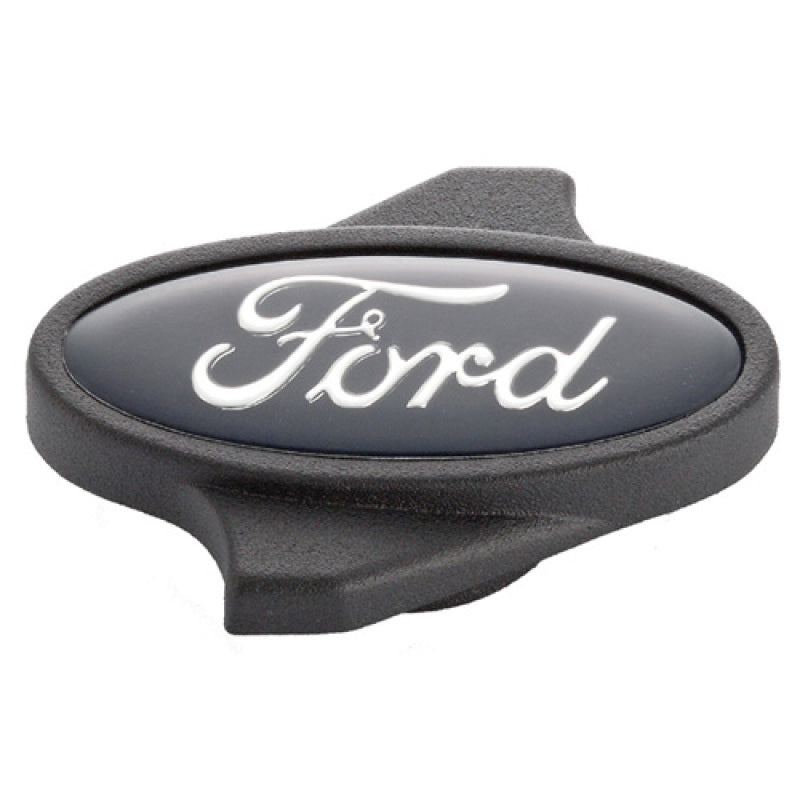 Ford Racing Black Finish Ford Logo Air Cleaner Nut Air Filters - Universal Fit Ford Racing
