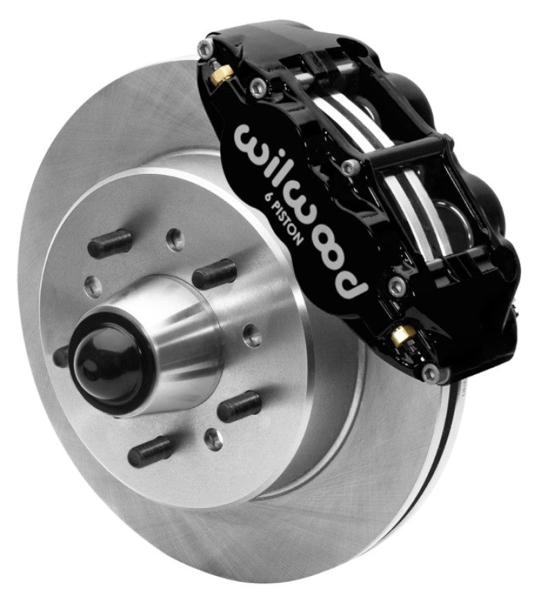 Wilwood Forged Narrow Superlite 6R Front Big Brake Kit 12.19in Rotors 88-98 C1500 - Black Big Brake Kits Wilwood