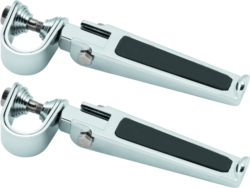 BikeMaster Footpegs Rubber 1-1/4in - Pair Footpegs BikeMaster