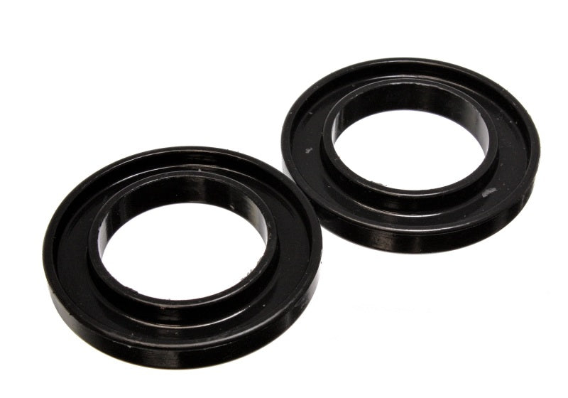 Energy Suspension Universal 3-3/16in ID 5-1/4in OD 3/4in H Black Coil Spring Isolators (2 per set) Bushing Kits Energy Suspension
