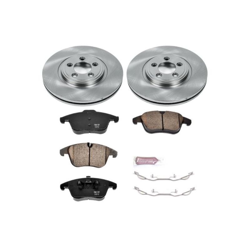 Power Stop 06-08 Jaguar S-Type Front Autospecialty Brake Kit Brake Kits - OE PowerStop