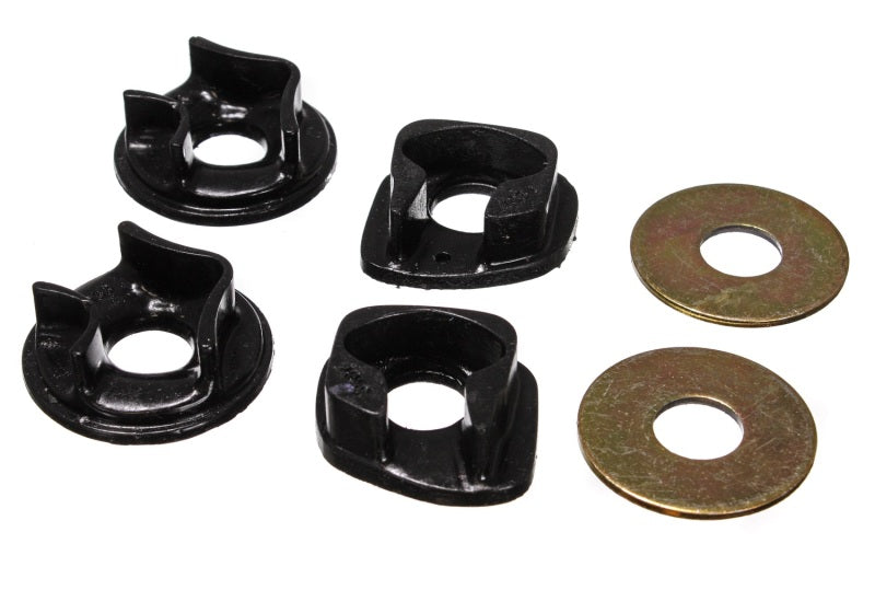 Energy Suspension 88-91 Honda Civic Black Motor Mount Inserts (Manual Transmission) (2 Torque Positi Bushing Kits Energy Suspension