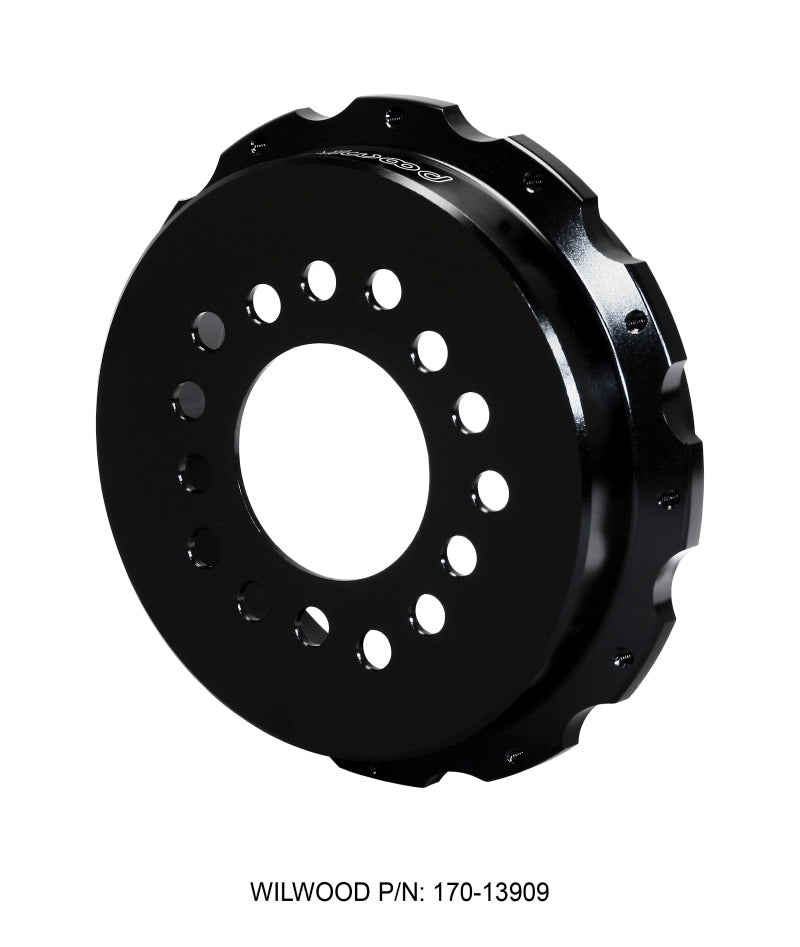 Wilwood Hat-Park Brake 1.54in Offset Multi-5 Lug - 3.12in Register 12 on 8.75in Brake Rotors - 2 Piece Wilwood