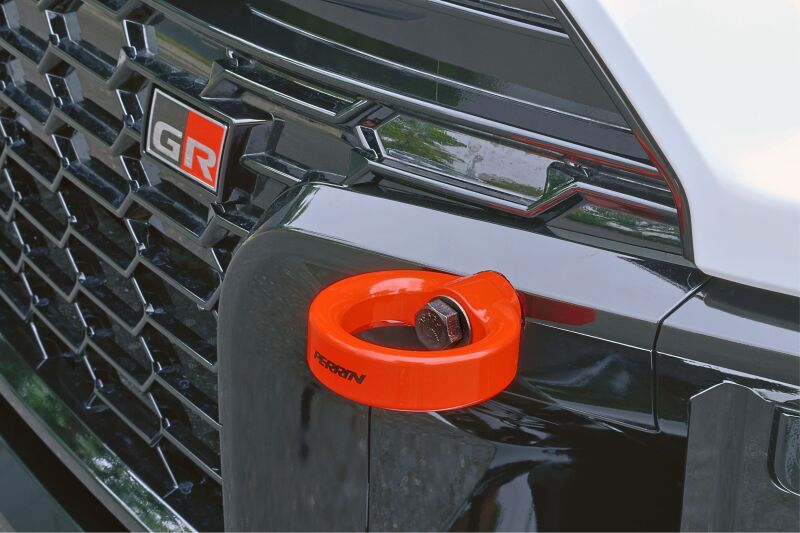 PERRIN 23-26 Toyota GR Corolla Front Tow Hook - Red Tow Hooks Perrin Performance