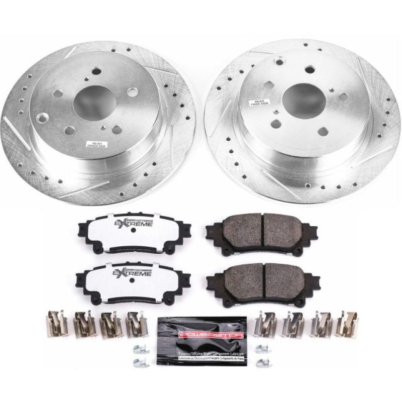 Power Stop 16-18 Toyota Mirai Rear Z36 Truck & Tow Brake Kit Brake Kits - Performance D&S PowerStop
