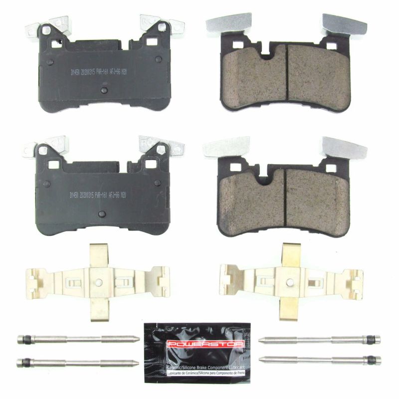 Power Stop 2012 Mercedes-Benz C63 AMG Rear Z23 Evolution Sport Brake Pads w/Hardware Brake Pads - Performance PowerStop