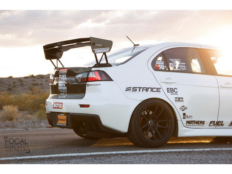 Spyder Mitsubishi Lancer/Evolution X 08-14 LED Tail Lights Blk ALT-YD-MITEVO1008-LED-BK Tail Lights SPYDER