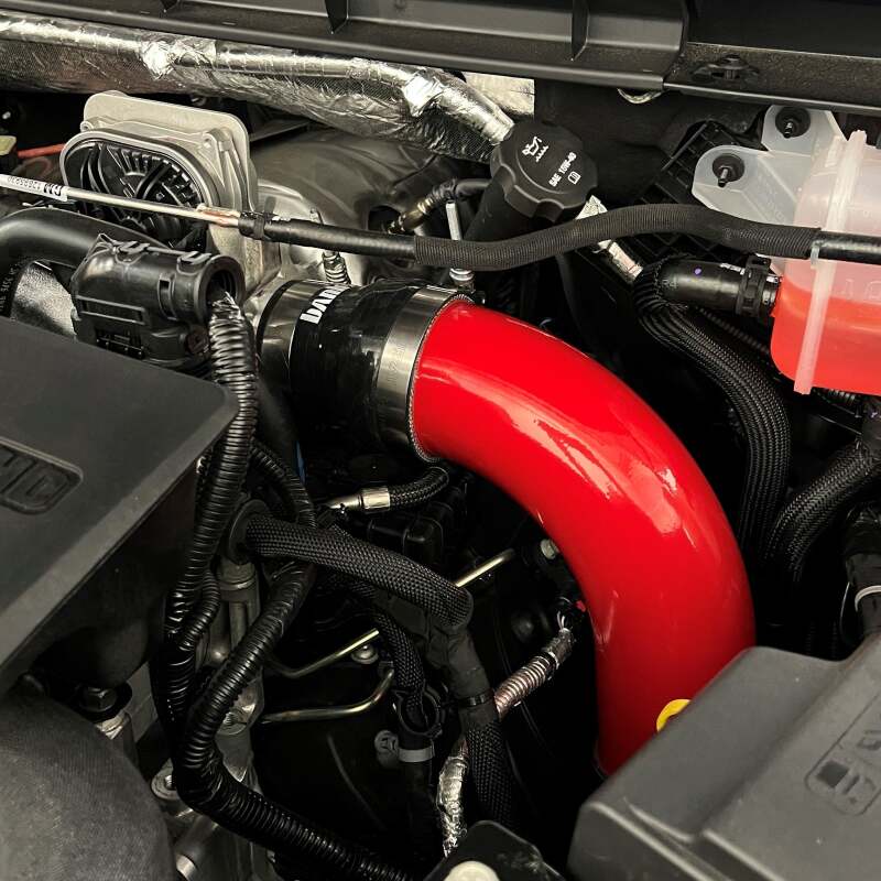 Banks Power 2020 GM 2500/3500 6.6L L5P Boost Tube Upgrade Kit - Red Intercooler Ducting Banks Power