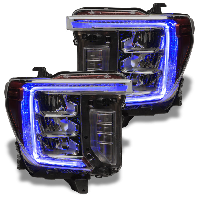 Oracle 20-21 GMC Sierra 2500 HD RGB+W Headlight DRL Kit - w/ Simple Controller Headlights ORACLE Lighting