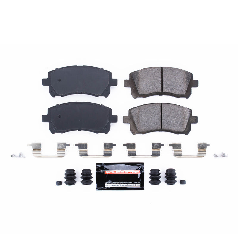 Power Stop 98-02 Subaru Forester Front Z23 Evolution Sport Brake Pads w/Hardware Brake Pads - Performance PowerStop
