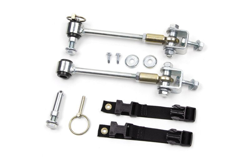 Zone Offroad 97-06 Jeep Wrangler TJ 3-4in Sway Bar Disconnects for 0-2in Lift Kit Sway Bars Zone Offroad