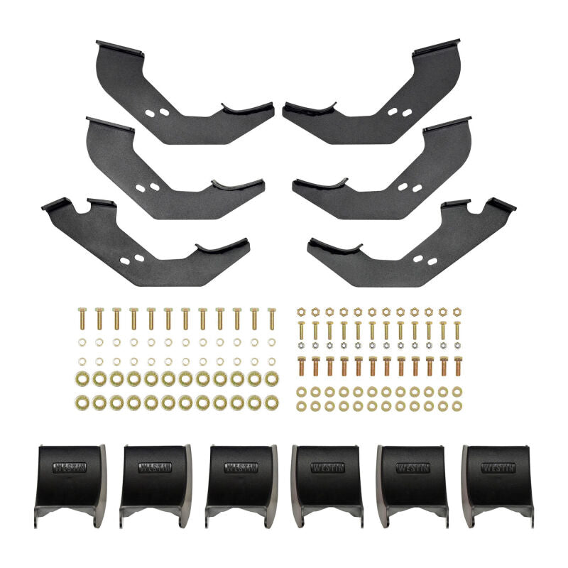 Westin 2024 Toyota Tacoma Double Cab AT6 Running Boards - Black Running Boards Westin