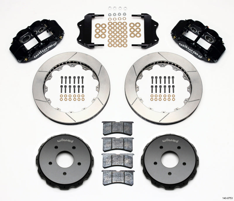 Wilwood Narrow Superlite 6R Front Hat Kit 13.06in 2004-2006 Pontiac GTO Big Brake Kits Wilwood