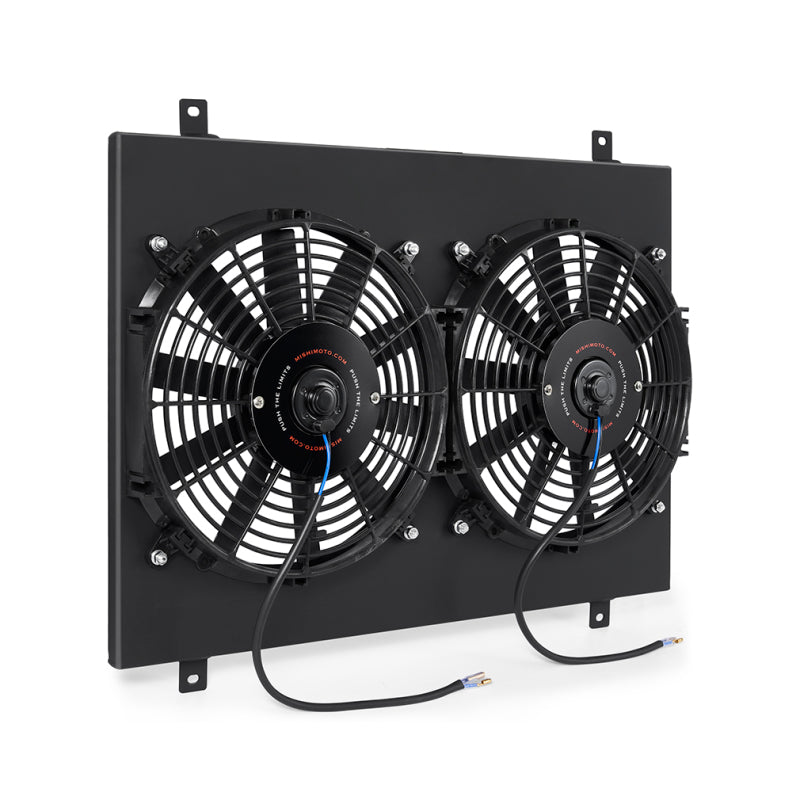 Mishimoto 79-93 Ford Mustang Aluminum Fan Shroud Black Fans & Shrouds Mishimoto