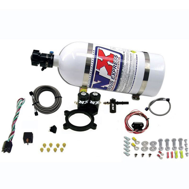 Nitrous Express 2014+ GM 5.3L Truck Nitrous Plate Kit (50-250HP) w/10lb Bottle Nitrous Systems Nitrous Express