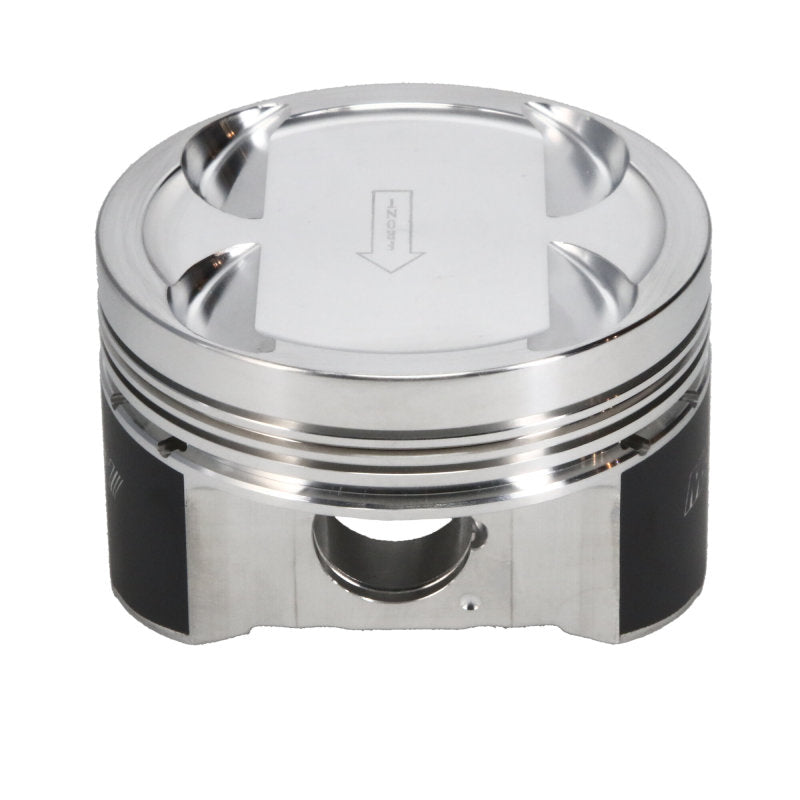 Manley Mitsubishi 4G63/4G63T (6 Bolt) 86mm Bore 9.0:1 CR -8cc Dish Extreme Duty Pistons w/ Rings Piston Sets - Forged - 4cyl Manley Performance