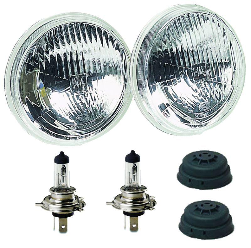 Hella Vision Plus 5.75 inch Round High/Low Beam Conversion Headlamp Kit Driving Lights Hella