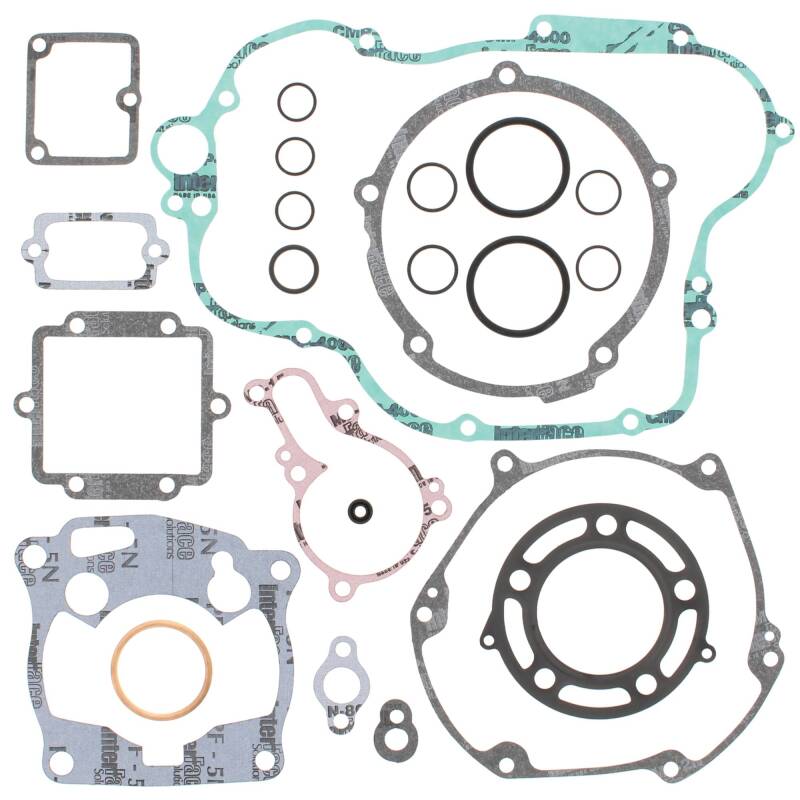 Vertex Gaskets 92-93 Kawasaki KX125 Complete Gasket Kit Gasket Kits Vertex Pistons