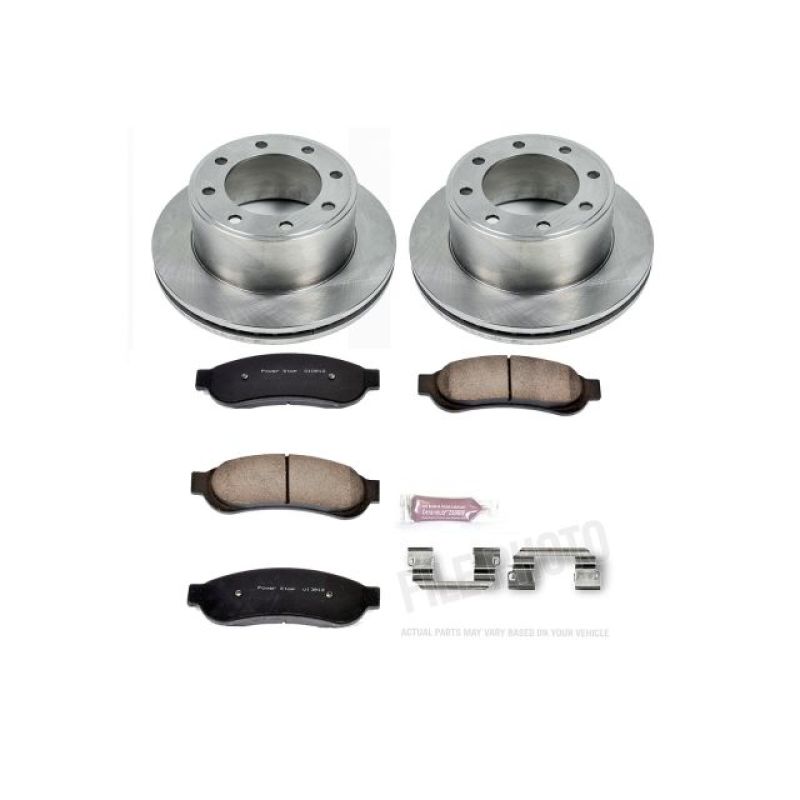 Power Stop 07-10 Ford F-250 Super Duty Rear Autospecialty Brake Kit Brake Kits - OE PowerStop