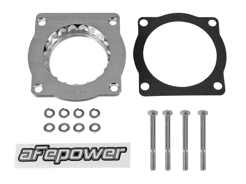aFe Silver Bullet Throttle Body Spacers TBS BMW 5 Series (E60) 06-10 V8-4.8L Throttle Body Spacers aFe