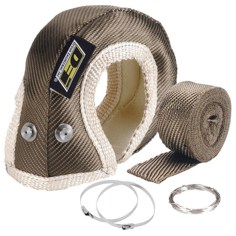 DEI Turbo Shield T25-T28 - Kit - Titanium Turbo Blankets DEI