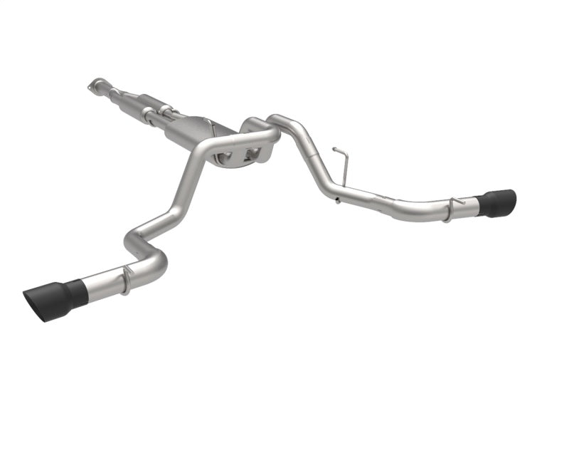 Kooks 2021+ Ford F150 2.7/3.5/5.0L 3in Dual Cat-Back Side Exit Exhaust w/Black Tips Catback Kooks Headers