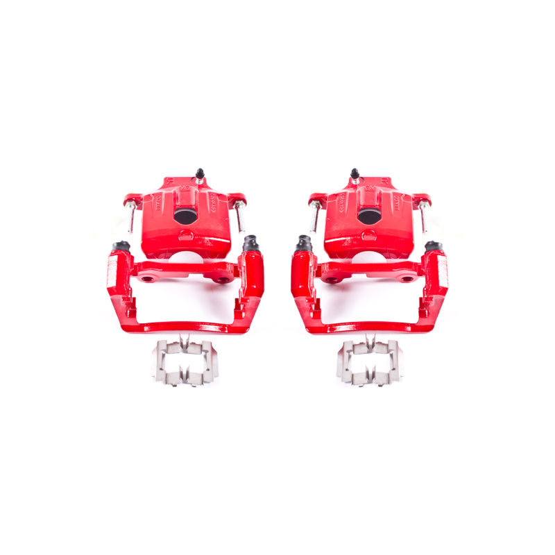 Power Stop 04-07 Buick Rainier Rear Red Calipers w/Brackets - Pair Brake Calipers - Perf PowerStop