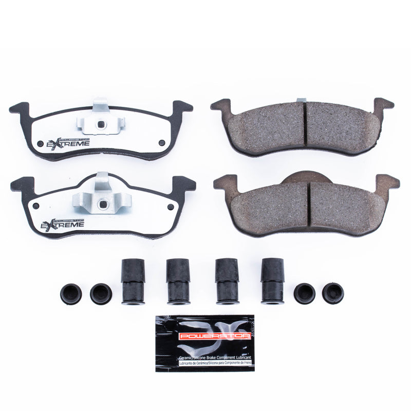 Power Stop 07-17 Ford Expedition Rear Z36 Truck & Tow Brake Pads w/Hardware Brake Pads - Performance PowerStop