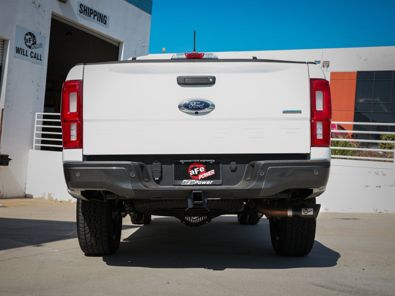 aFe Apollo GT Series 3in 409 SS Cat-Back Exhaust 19-20 Ford Ranger 2.3L w/ Black Tips Catback aFe