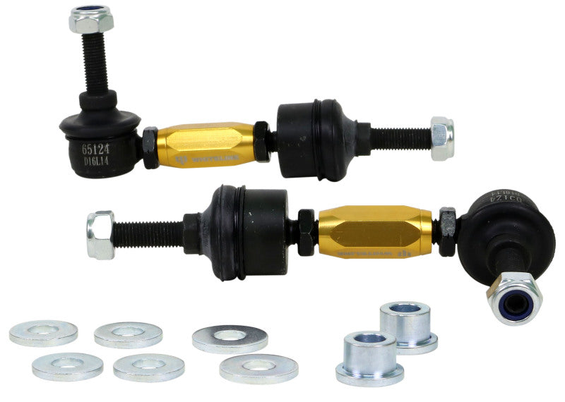 Whiteline 2012+ Ford Focus ST Rear Adjustable Heavy Duty Sway Bar Link Kit Sway Bar Endlinks Whiteline