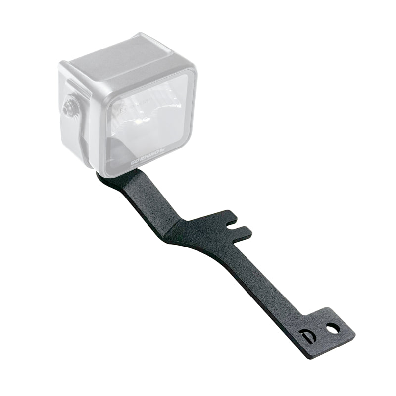 Go Rhino 19-21 Chevrolet Silverado 1500 XE Hood Hinge Cube Light Mount Light Mounts Go Rhino