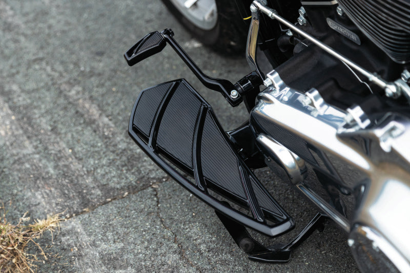 Kuryakyn Phantom Floorboards for Harley-Davidson Black Footpegs Kuryakyn