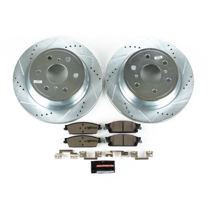 Power Stop 15-19 Cadillac Escalade Rear Z36 Truck & Tow Brake Kit Brake Kits - Performance D&S PowerStop