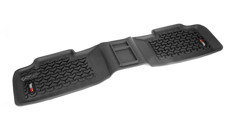 Rugged Ridge Floor Liner Rear Black 2007-2014 Toyota FJ Cruiser (Automatic) Floor Mats - Rubber Rugged Ridge