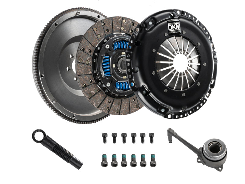 DKM Clutch 2.0 VW/Audi A3 FSI 6 Bolt Sprung Organic MB Clutch w/Steel Flywheel (440 ft/lbs Torque) Clutch Kits - Single DKM Clutch
