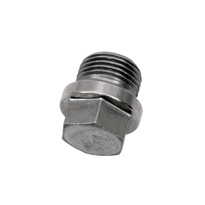 Moroso Oxygen Sensor Plug w/17mm Hex Head - Plated Steel - M18 x 1.5 Thread - Single Hardware - Singles Moroso