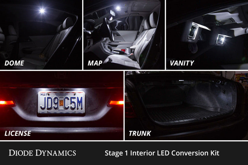 Diode Dynamics 19-22 Subaru Ascent Interior LED Kit Cool White Stage 1 Dash & Interior Trim Diode Dynamics