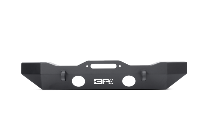 Body Armor 4x4 2018+ Jeep Wrangler JL Gladiator JT Mid-Stubby Front Bumper Bumpers - Steel Body Armor 4x4