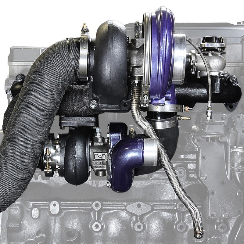 ATS Diesel 03-07 Dodge Cummins 5.9L Aurora 4000/7500 Compound Turbo Kit Turbo Kits ATS Diesel
