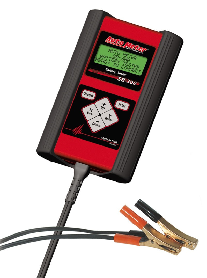 Autometer Handheld Battery Tester Battery Chargers AutoMeter