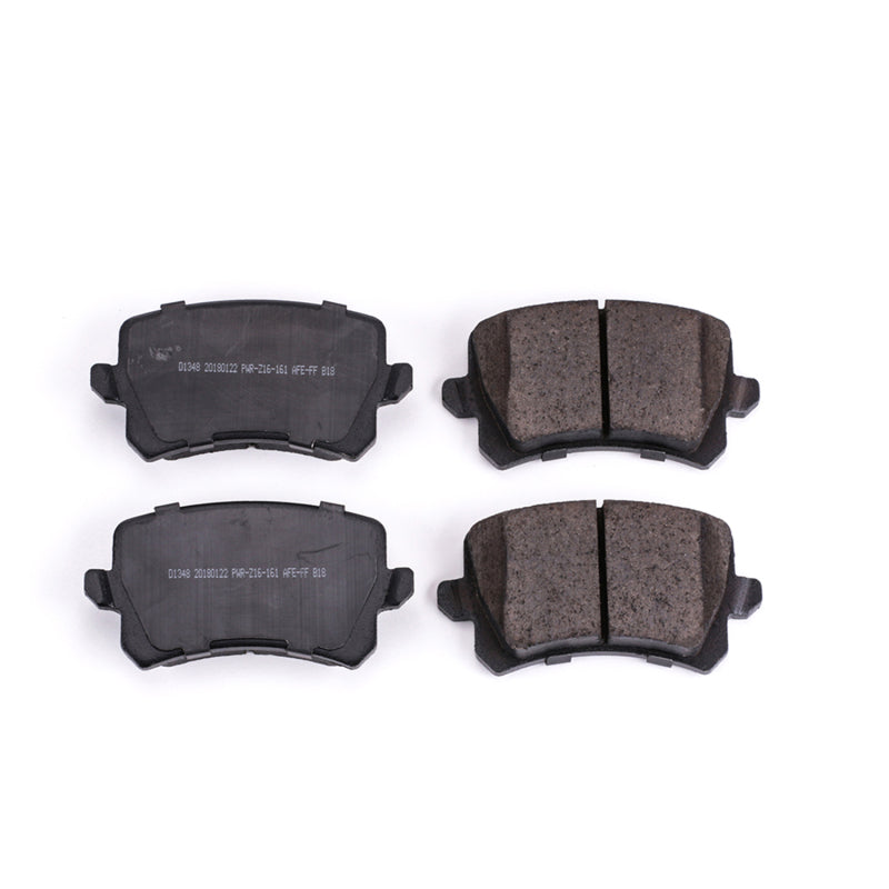 Power Stop 2015 Audi Q3 Rear Z16 Evolution Ceramic Brake Pads Brake Pads - OE PowerStop