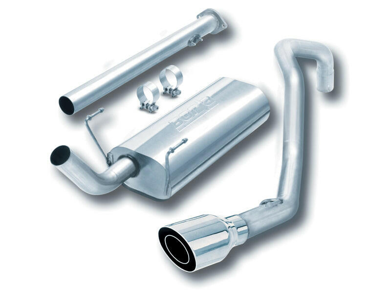 Borla 96-02 Toyota 4Runner 2.7L 4cyl/3.4L 6cyl 2WD/4WD Dual Right Rear Exit Catback Exhaust System Catback Borla