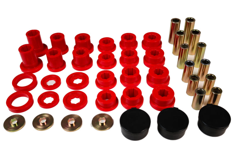 Energy Suspension 01-05 Lexus IS300 Rear Control Arm Bushing Set - Red Bushing Kits Energy Suspension