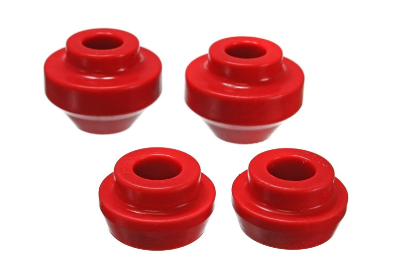 Energy Suspension Fd Strut Arm Bush Set - Red Bushing Kits Energy Suspension