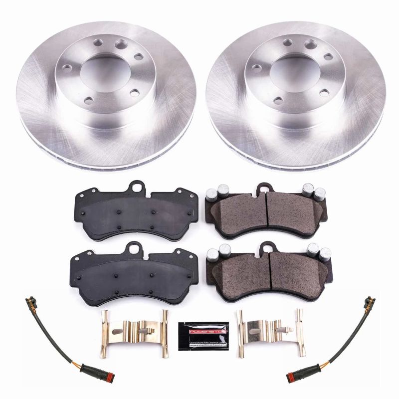 Power Stop 17-18 Mercedes-Benz G550 4x4 Front Autospecialty Brake Kit Brake Kits - OE PowerStop